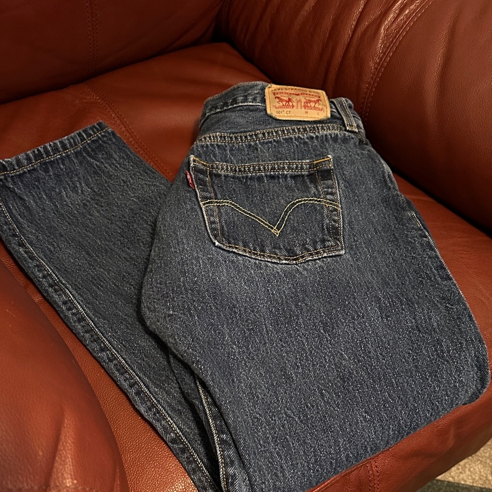 Levi's Dark Blue Jeans